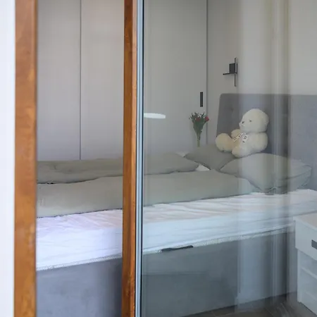 Tuwypoczywam - 58 1c Z Klimatyzacja I Opcjonalnym Tarasem Na Dachu Z Widokiem Na Morze Apartman Sianozety