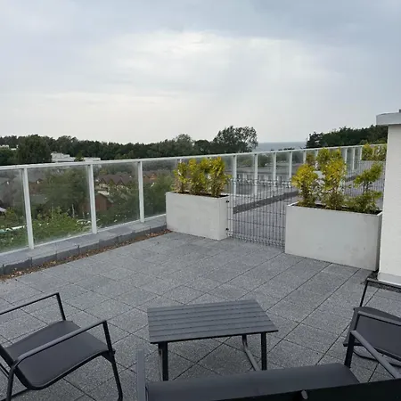 Tuwypoczywam - 58 1c Z Klimatyzacja I Opcjonalnym Tarasem Na Dachu Z Widokiem Na Morze Apartman *