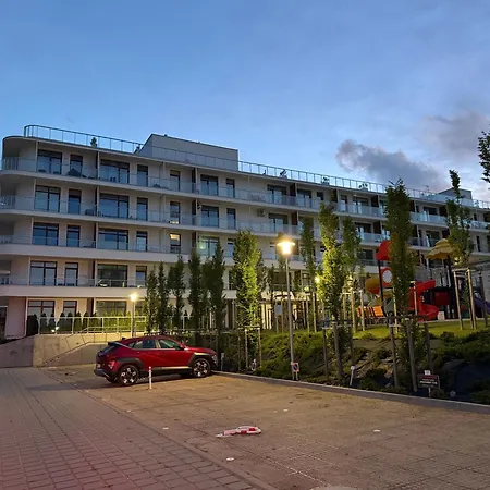 Tuwypoczywam - 58 1c Z Klimatyzacja I Opcjonalnym Tarasem Na Dachu Z Widokiem Na Morze Apartman